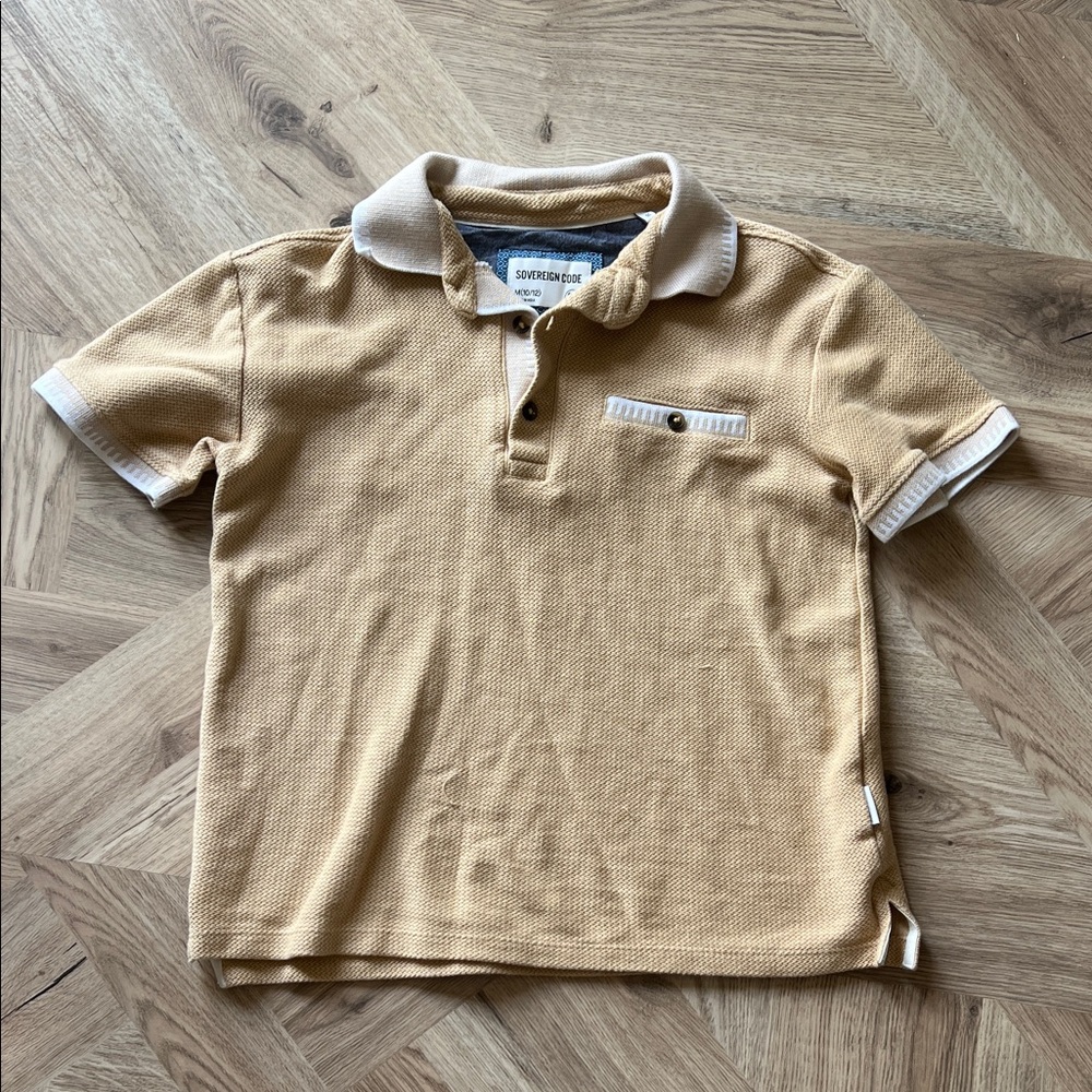 Sovereign Code Tan Kids Polo Shirt
